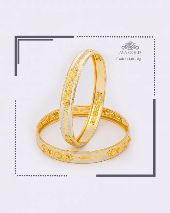 النگو طلا آوا مدل هما