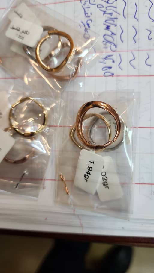 دستبتد طلا برند نفیس گلد مدل آویز